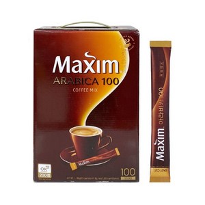 맥심 아라비카 100 커피믹스, 11.8g, 100개입, 1개