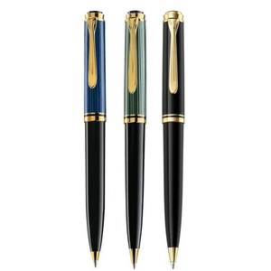 PELIKAN 펠리칸 볼펜 K800 (블랙 녹색 청색), 청색