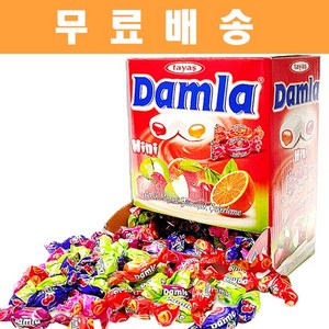 타야스 미니 담라 어소티드 소프트캔디, 1개, 4kg