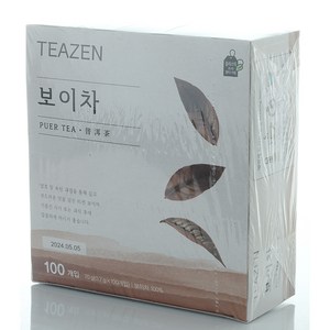 티젠 보이차 티백, 0.7g, 100개입, 6개