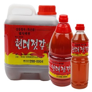 현대젓갈 멸치액젓1kg 2kg 4.5kg, 4.5kg(맑은), 1개, 1kg