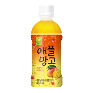 [웰그린]애플망고 340ml x 20개 열대과일의 진한 과즙음료