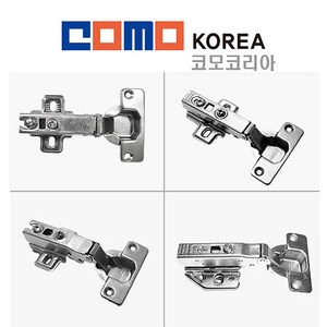 코모 COMO 경첩 천천히 닫히는 댐퍼 경첩 씽크대 싱크대 붙박이장 신발장, 7.3D 저압댐퍼 경첩_프리미엄_15T, 4개