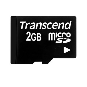 트랜센드 microSD 2GB 마이크로SD, 1개