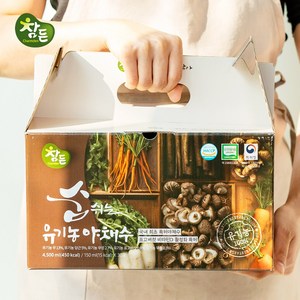 참든 숨쉬는 유기농 야채수, 30개, 150ml