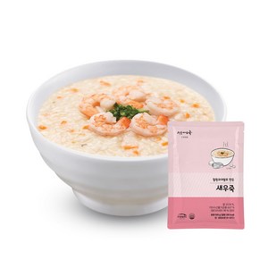 SP011 로뎀푸드 서울마님죽 새우죽, 500g, 1개