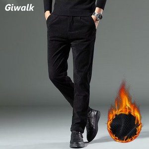 Giwalk 남성골덴바지 스판 캐주얼 팬츠 일자 골덴 바지