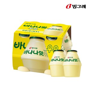 빙그레 바나나맛 우유, 바나나우유, 32개, 240ml