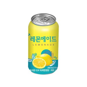 일화 레몬에이드 350ml 탄산에이드, 24개