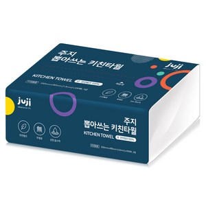 주지 뽑아쓰는 키친타올 3겹 천연펄프, 100매, 12개