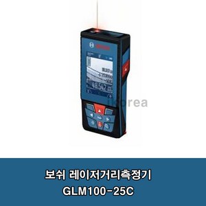 보쉬 GLM100-25C 레이저 거리측정기 GLM100 후속 100M, 1개