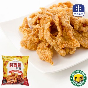 바삭한 치맥 후라이드 닭껍질 튀김, 1개, 1kg