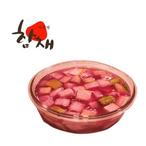 [함채김치] 비트물김치 1.7kg 국내산100% 무설탕 무조미료 비트김치 깔끔하고 시원한맛, 1개