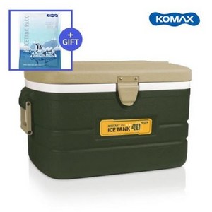 코멕스 아이스탱크 밀리터리그린 아이스박스 8.5~56리터 쿨러박스 (+사은품), 40L