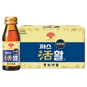 동화약품 부채표 까스활액, 75ml, 10개