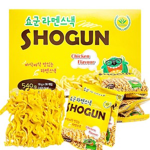 쇼군 라멘 스낵, 18g, 120개