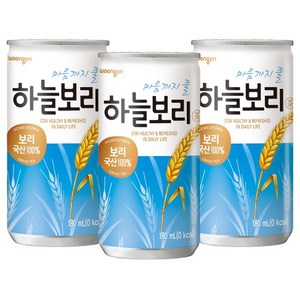 웅진 하늘보리 180ml, 30개