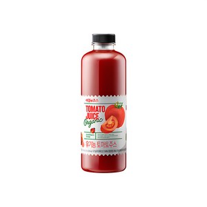 서울우유 아침에주스 유기농 토마토 900mL, 4개