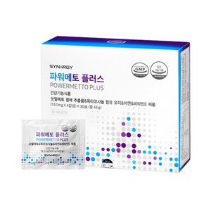 시너지 파워메토 플러스 쏘팔매토, 1개, 66g