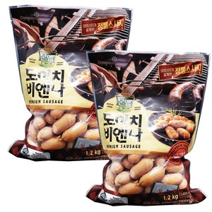 코스트코 본엠 도이치비엔나소시지1200g X 2봉 아이스포장무료, 1.2kg, 2개