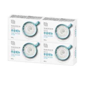 무궁화 우유비누 100gx8개 목욕비누, 100g, 12개