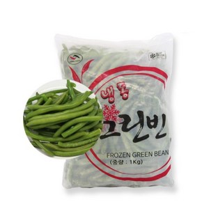 해물총각 그린빈 1kg 냉동야채, 1개