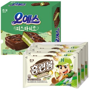 [씩씩가게] 홈런볼 피스타치오 43g x 4ea + 오예스 피스타치오 360g, 1개, 532g