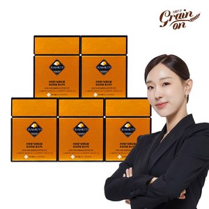 그레인온 카무트 브랜드 밀 프리미엄 효소90, 5개, 90g