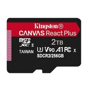 KINGSTON CANVAS Select Plus 2TB U3 A1 V30 Mico Cad SDXC Class 10 메모리 카드 플래시 Micosd TF Mini 카드 2T, 1개