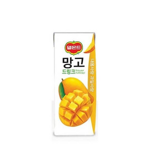 델몬트 망고 드링크 팩190ml, 190ml, 24개