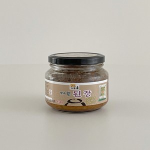 [열두달다믄촌]시골 재래식 집 된장 국산콩100% 다믄촌 된장 450g, 1개