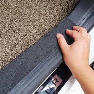 도어스텝 스크레치 방지 커버 5cm x 5M, 도어스텝커버(블랙), 1개