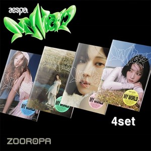 [Into ve./4종세트] 에스파 aespa MY WORLD 미니앨범 3집