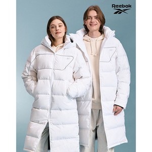 리복 Reebok 남여공용 클래식 CL 프리미어 롱 다운 패딩 REJU1F304WT