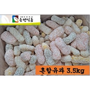 승진식품 혼합유과 혼합유과벌크 3.5kg 한과 승진유과 맛보장, 3개