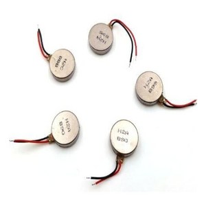 진동모터 5개 DC1.5V-5V 마이크로 코인형 코어레, 색상:진동모터5개 BL06827