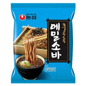 농심 메밀 소바 127gx40개, 127g, 40개