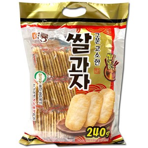 미룡 구운 고소한 쌀과자 240g, 1개