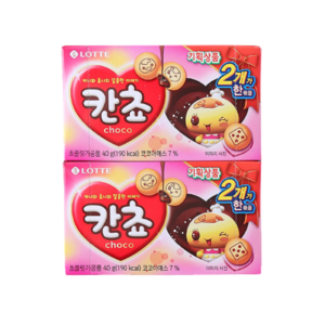 롯데 칸쵸, 40g, 2개