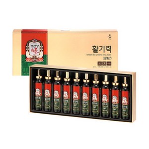 정관장 활기력 10병 선물세트, 10개, 20ml