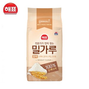 해표 중력 밀가루 2.5kg, 1개