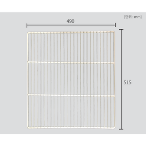 유니크 업소용 냉장고 5자 냉동냉장 선반(W490*H515) 고리포함