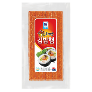 [사조대림] 숯불구이맛김밥햄 100g X 20개