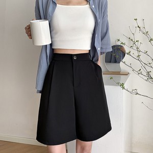 여자 여름 얇은 정장 반바지 Women's Shorts