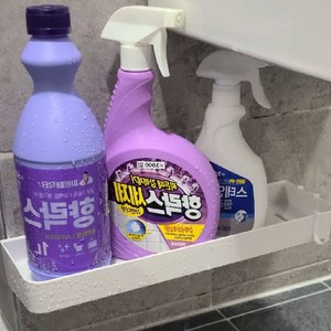 하이어데코 욕실 물빠짐 선반 정리대, 1개, 화이트