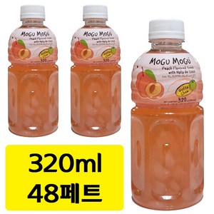 모구모구 복숭아맛, 320ml, 48개