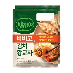 비비고 김치 왕교자, 420g, 4개