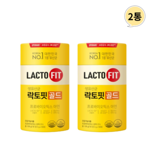 락토핏 생 유산균 골드, 100g, 2개