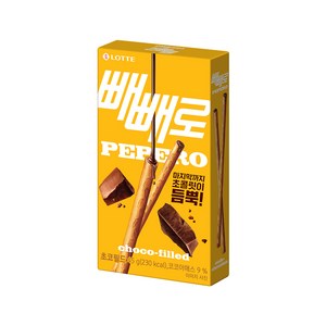 롯데제과 누드 빼빼로, 45g, 8개