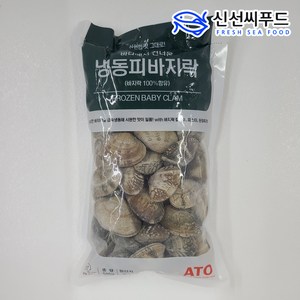 바지락 5kg 냉동 바지락 업소용, 냉동 피바지락 500g X 10팩, 10개, 500g